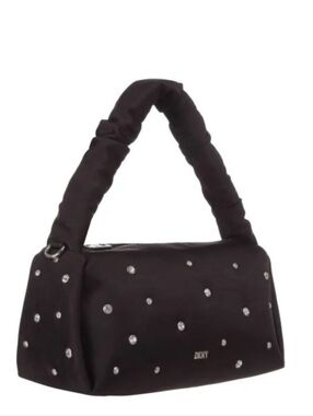 DKNY Black Embellished Shoulder Bag